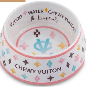 Chewy Vuiton Dog/Cat Bowl